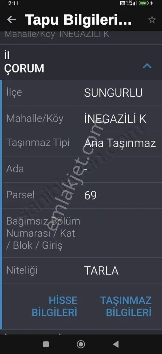 Ziya Oran Gayrimenkul'den İki Adet Satılık Müstakil Tarla - Görsel 2