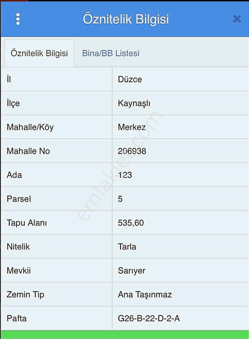 Ruşen Aydın Gayrimenkul'den Kaynaşlı Merkezde Satılık Arsa - Görsel 2