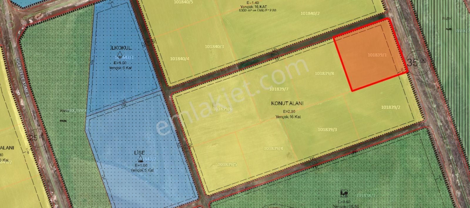 Sincan Çiçektepe Mahallesi Hisseli Satılık Arsa