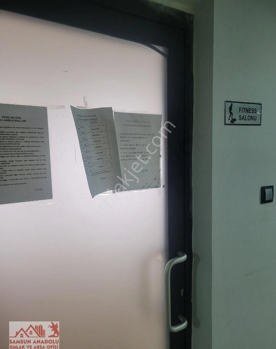 Samsun Canik Demo Towers Sitesinde Manzaralı Satılık 3+1 Daire - Görsel 10