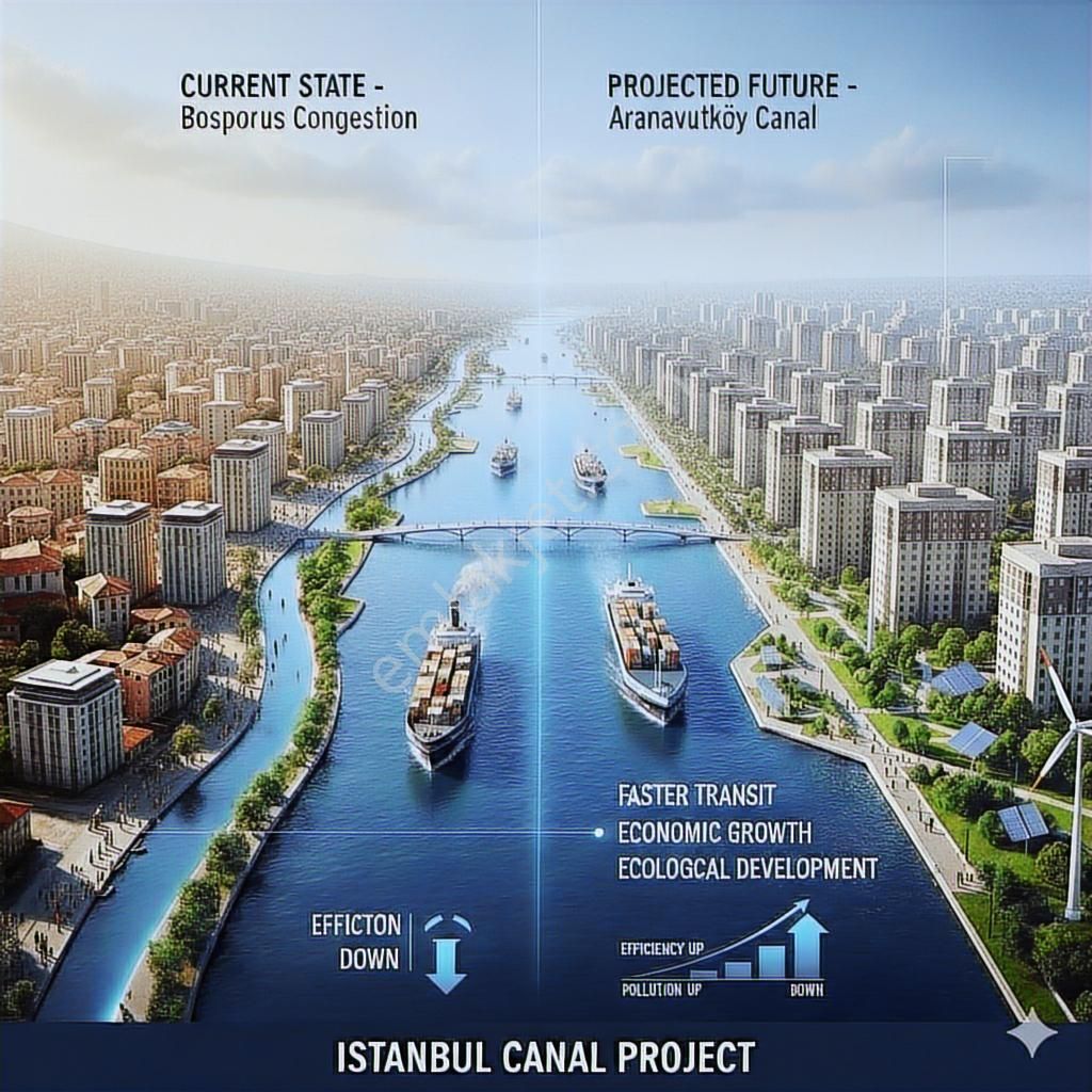 Kanal Bölgesi Türkköşe'de 1600 M2 Yatırımlık Çevrilebilir Arsa!! - Görsel 2