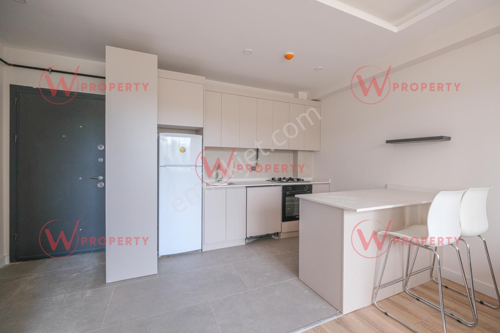 W Property Çiftlikköy'de Sıfır Projede Full Eşyalı Modern 1+1 - Görsel 10