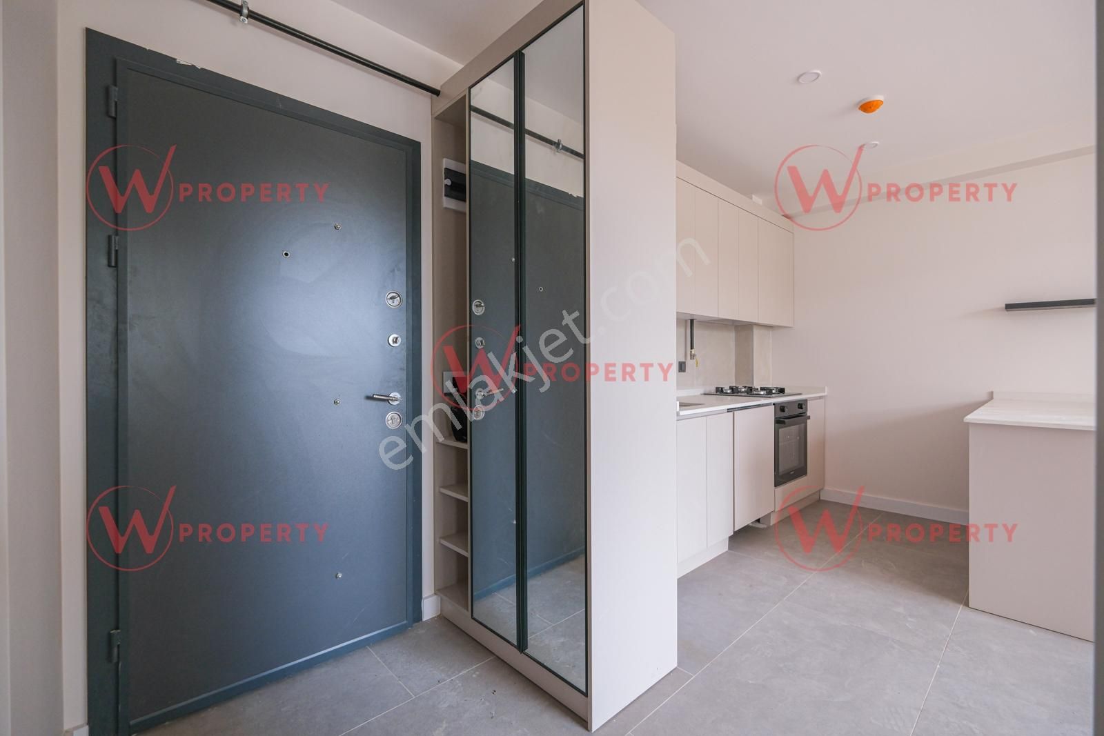 W Property Çiftlikköy'de Sıfır Projede Full Eşyalı Modern 1+1 - Görsel 11