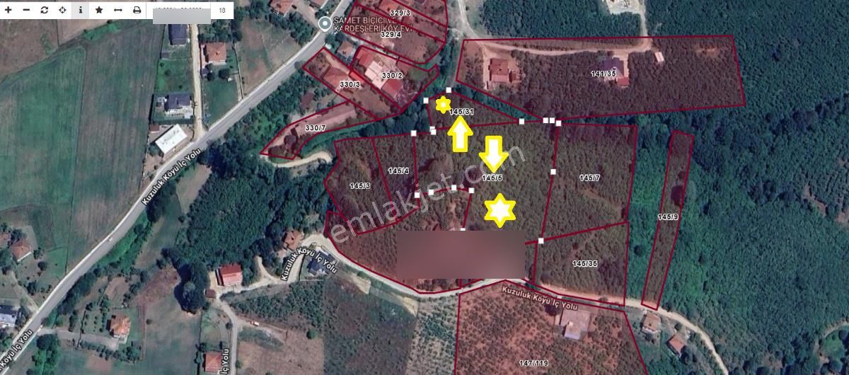 Sakarya Kuzuluk Orta Mahallede 9482 M2 Arazi - Görsel 9