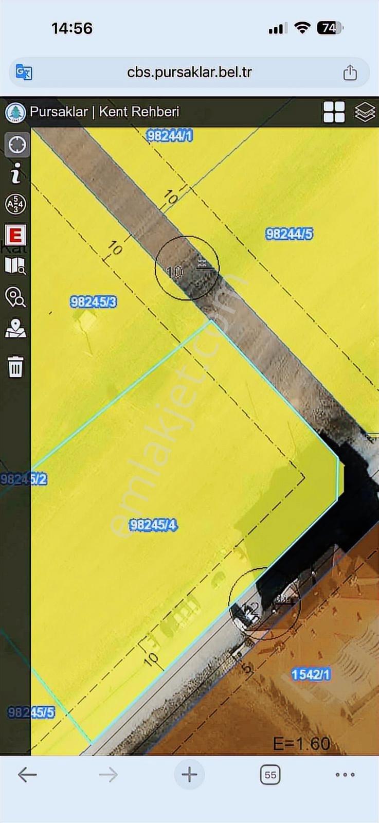 80 M2 Hisse İmarlı Çok Katlı Site Arsası - Görsel 6
