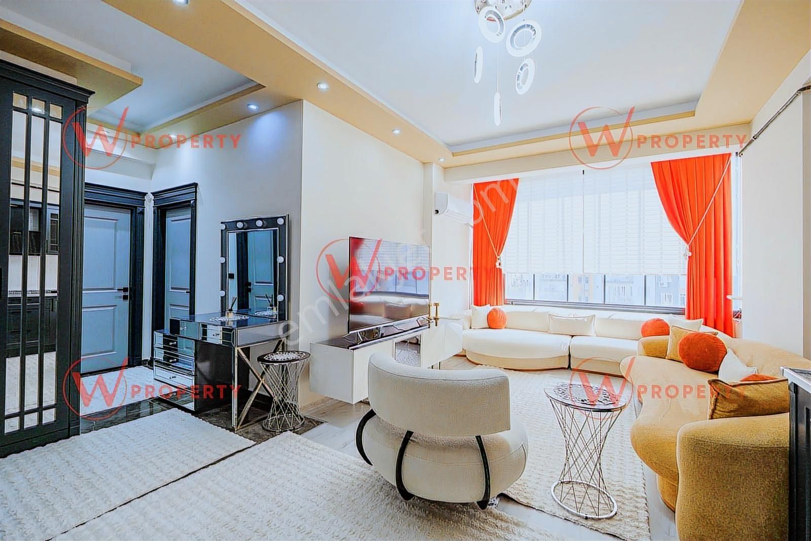 W Property'den 75.yıl Mah.'de Kullanışlı Şık Tasarımlı 2+1