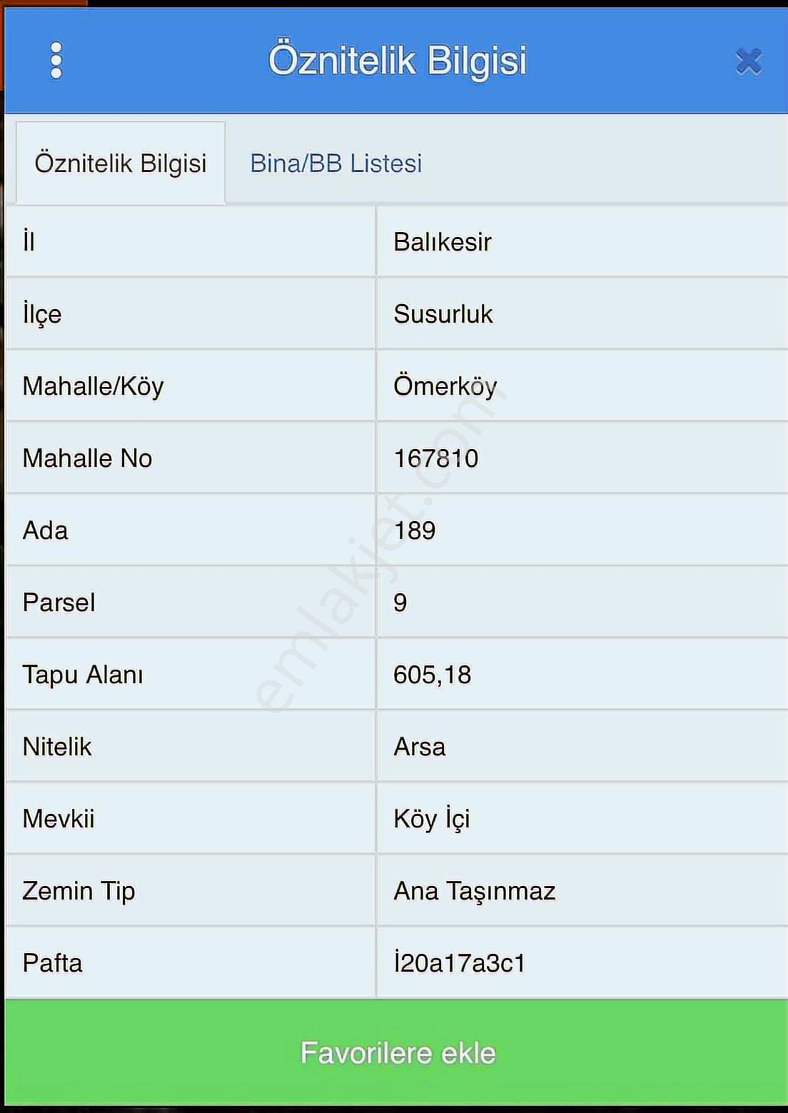 Susurluk Ömer Köy'de Satılık 4 Adet Arsa - Görsel 2