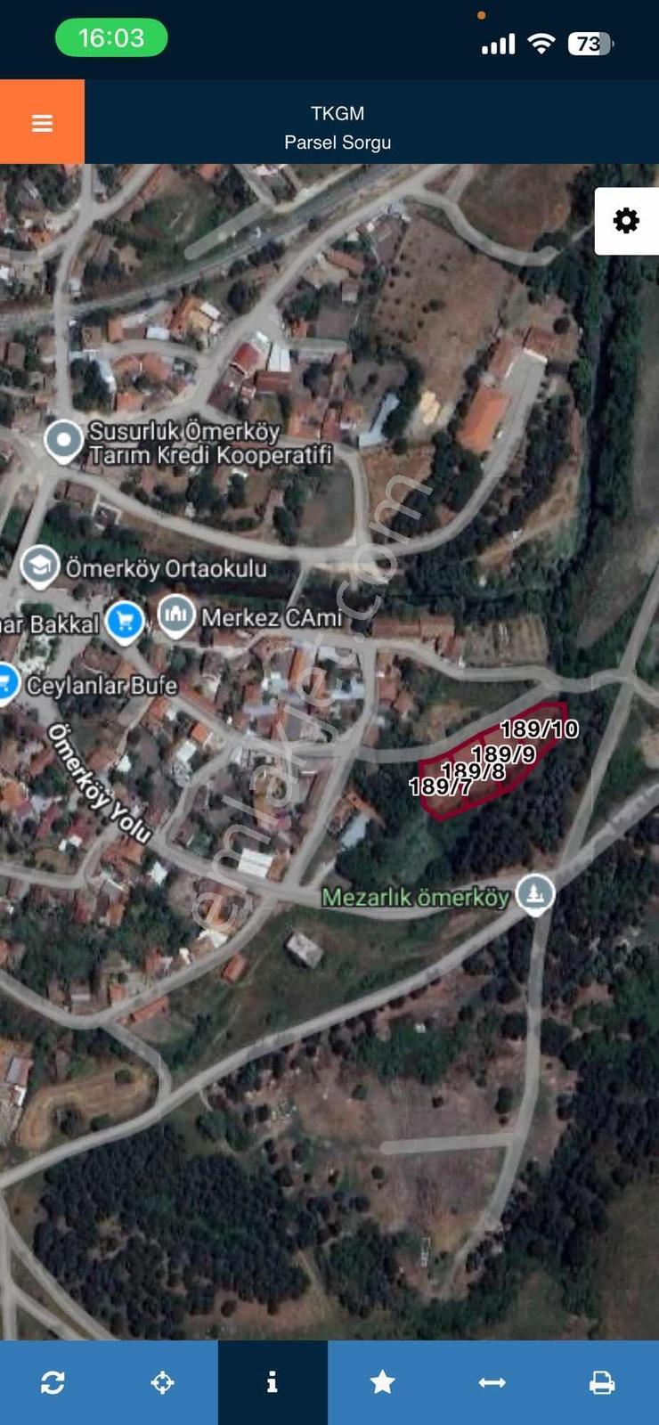 Susurluk Ömer Köy'de Satılık 4 Adet Arsa - Görsel 21