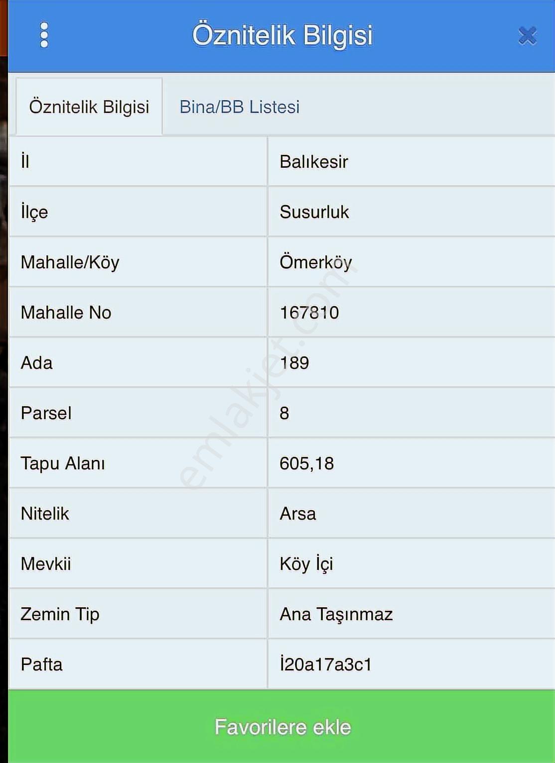 Susurluk Ömer Köy'de Satılık 4 Adet Arsa - Görsel 9
