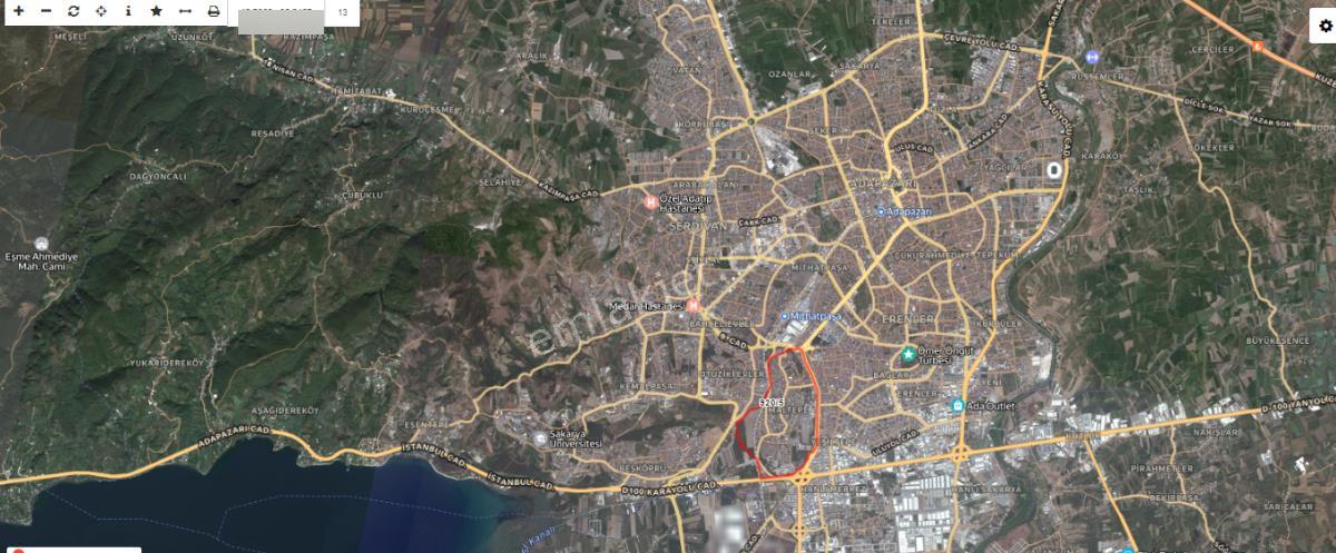 Sakarya Adapazarı Maltepe Mahallesinde Konut İmarlı 206 M2 Arsa - Görsel 13