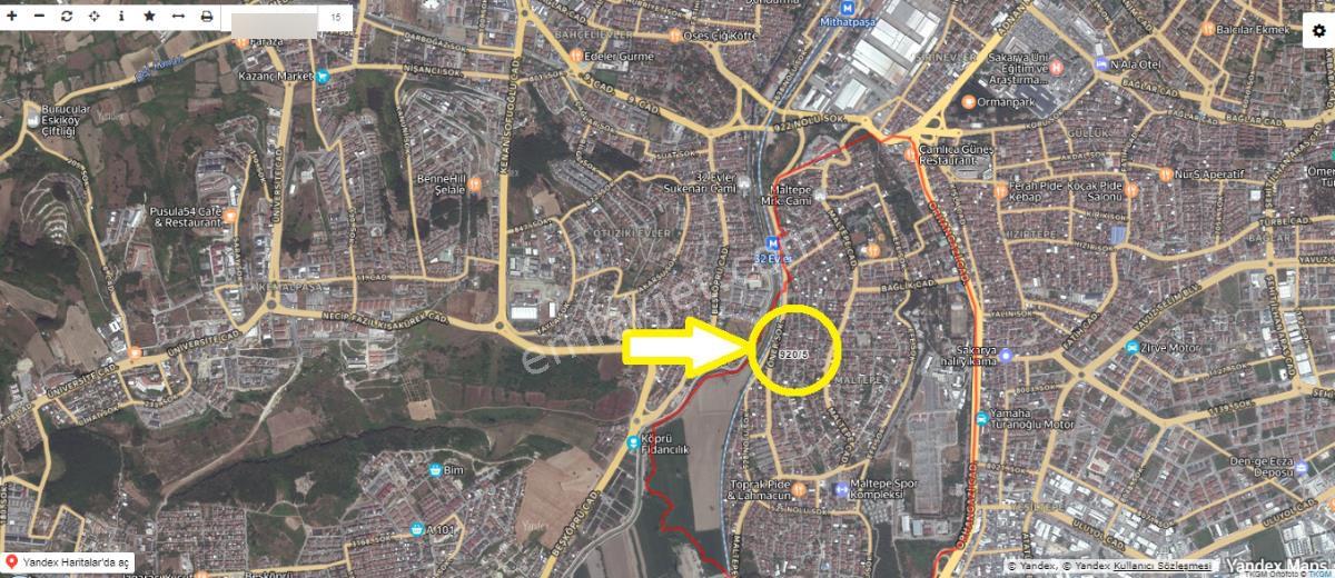 Sakarya Adapazarı Maltepe Mahallesinde Konut İmarlı 206 M2 Arsa - Görsel 12