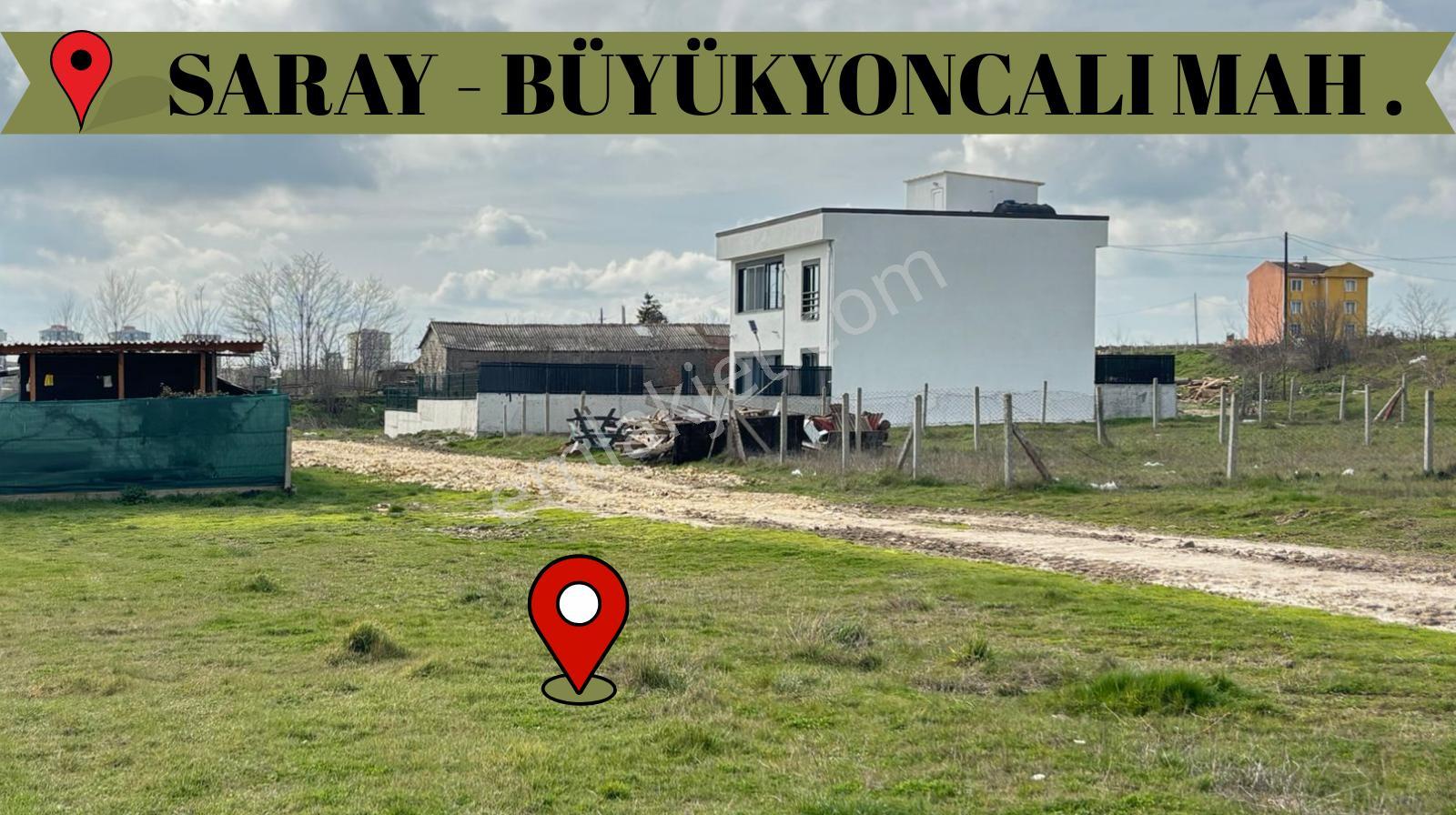 Güven'den Saray'da 300m² İmarlı Tek Tapu Yola Cephe Arsa !!!!!!!