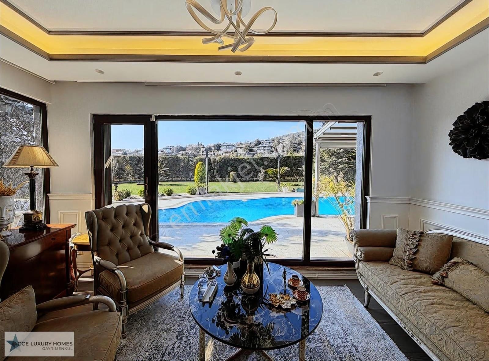 Acarkent'te Düz Girişli Ve Büyük Bahçeli Modern Satılık Villa - Görsel 11