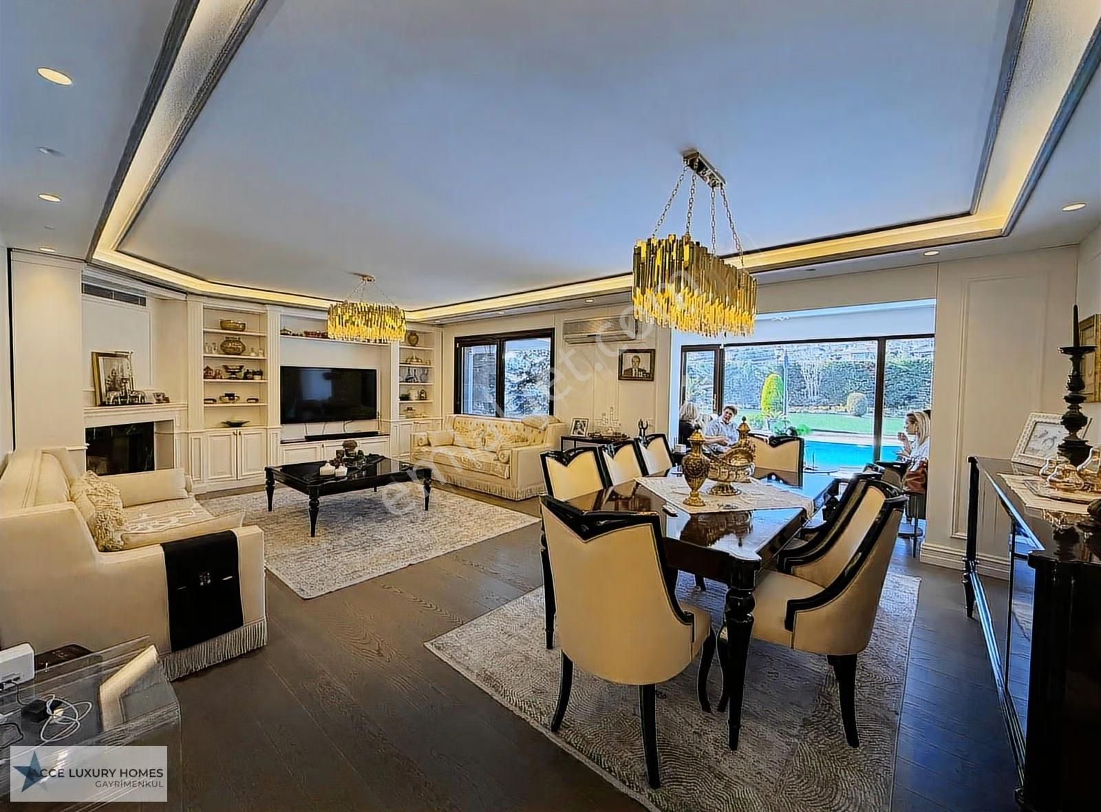 Acarkent'te Düz Girişli Ve Büyük Bahçeli Modern Satılık Villa - Görsel 23