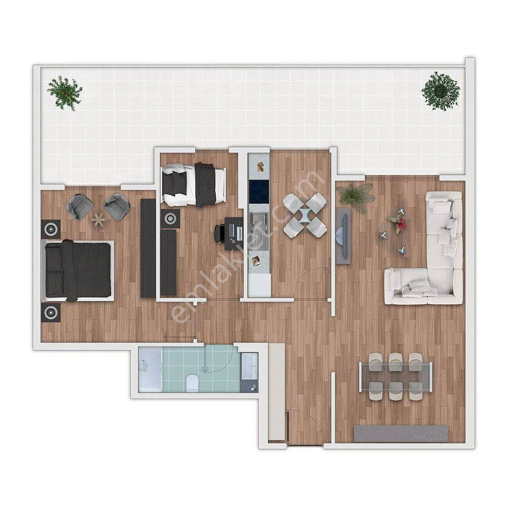 Prestıj Optımumda 2+1 Genıs Balkonlu Havuzlu Sahıbınden Satılık - Görsel 32