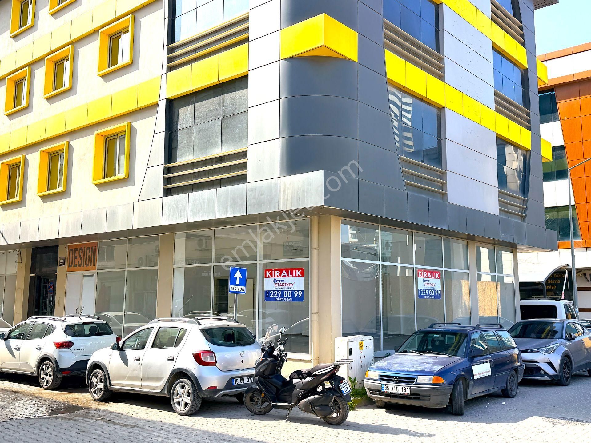 Bayraklı Plazalar Bölgesi Köşe Bodrumlu Kiralık Bacalı Dükkan - Görsel 2