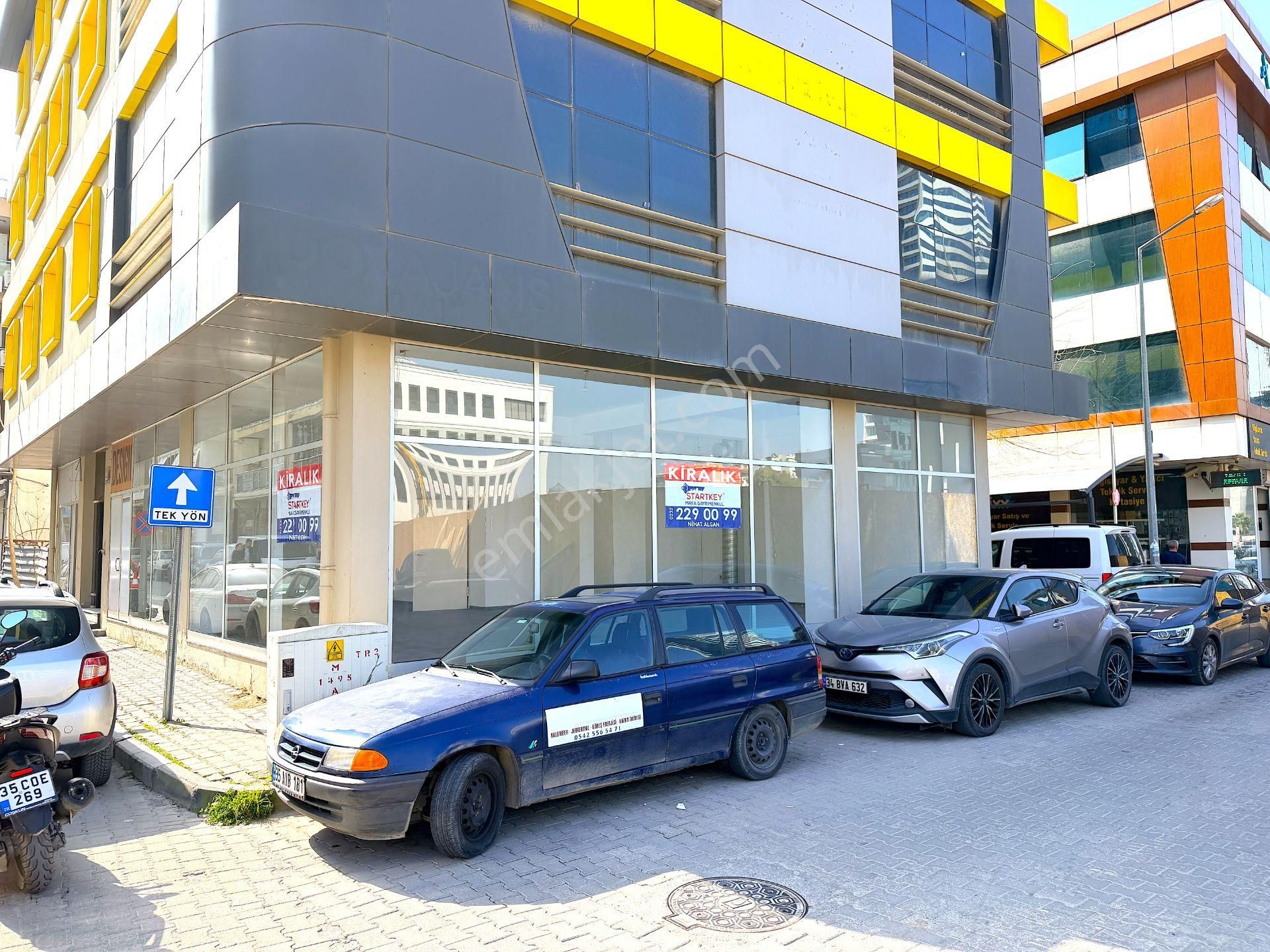 Bayraklı Plazalar Bölgesi Köşe Bodrumlu Kiralık Bacalı Dükkan - Görsel 8