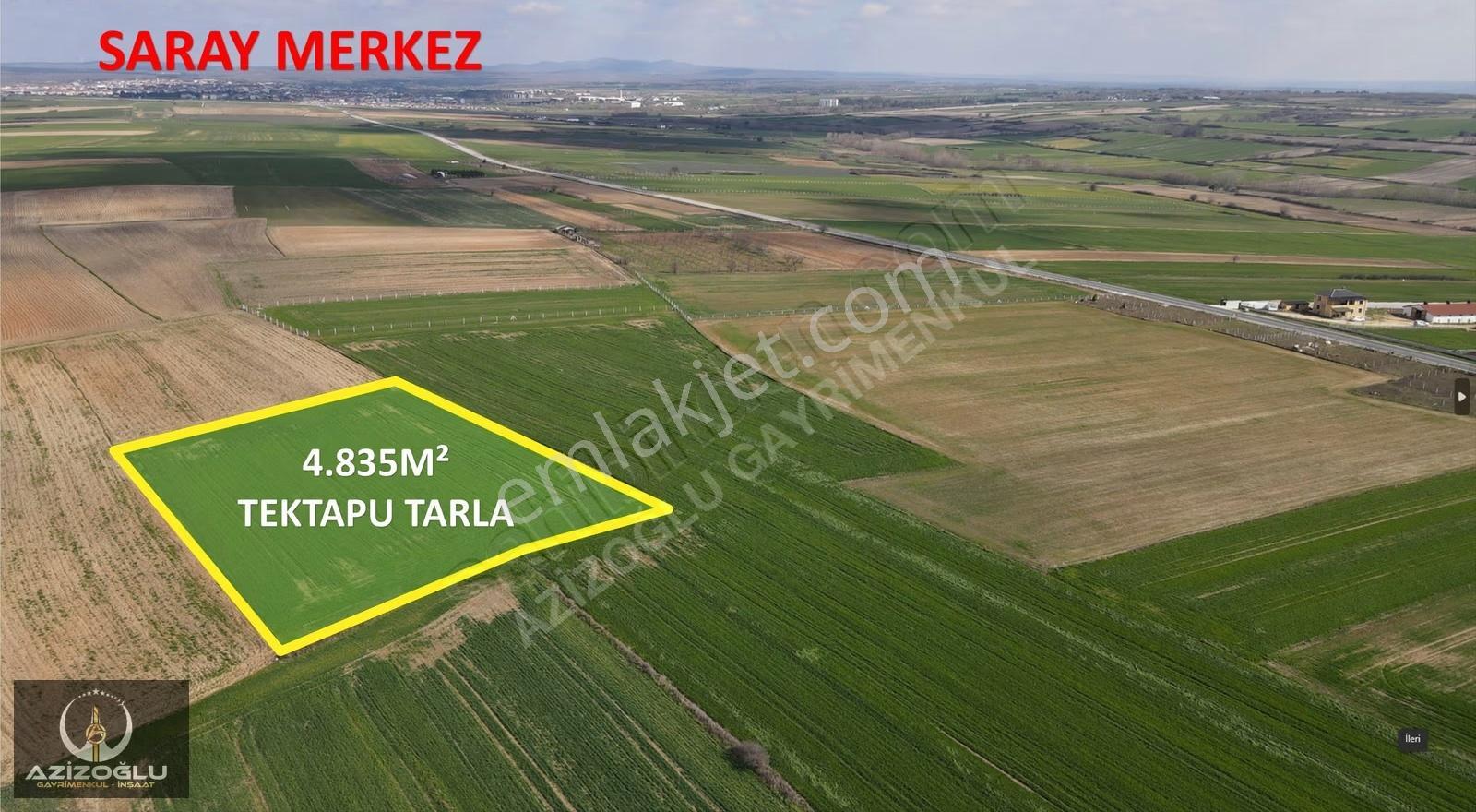Saray Merkeze 3km Mesafede Satılık 4.835m² Tektapu Tarla - Görsel 13