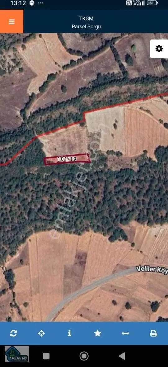 Dursunbey Veliler De Kelepir Tarla - Görsel 3
