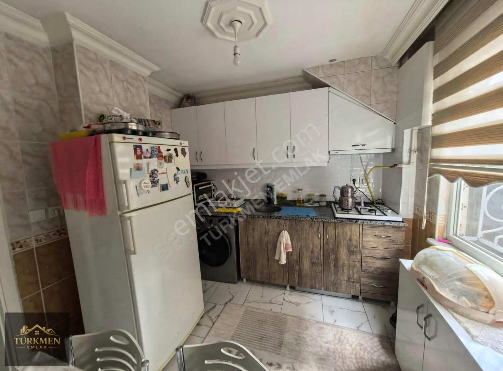 Türkmen Emlak'tan Gazi Mah.satılık 2+1 Bahçe Katı Daire