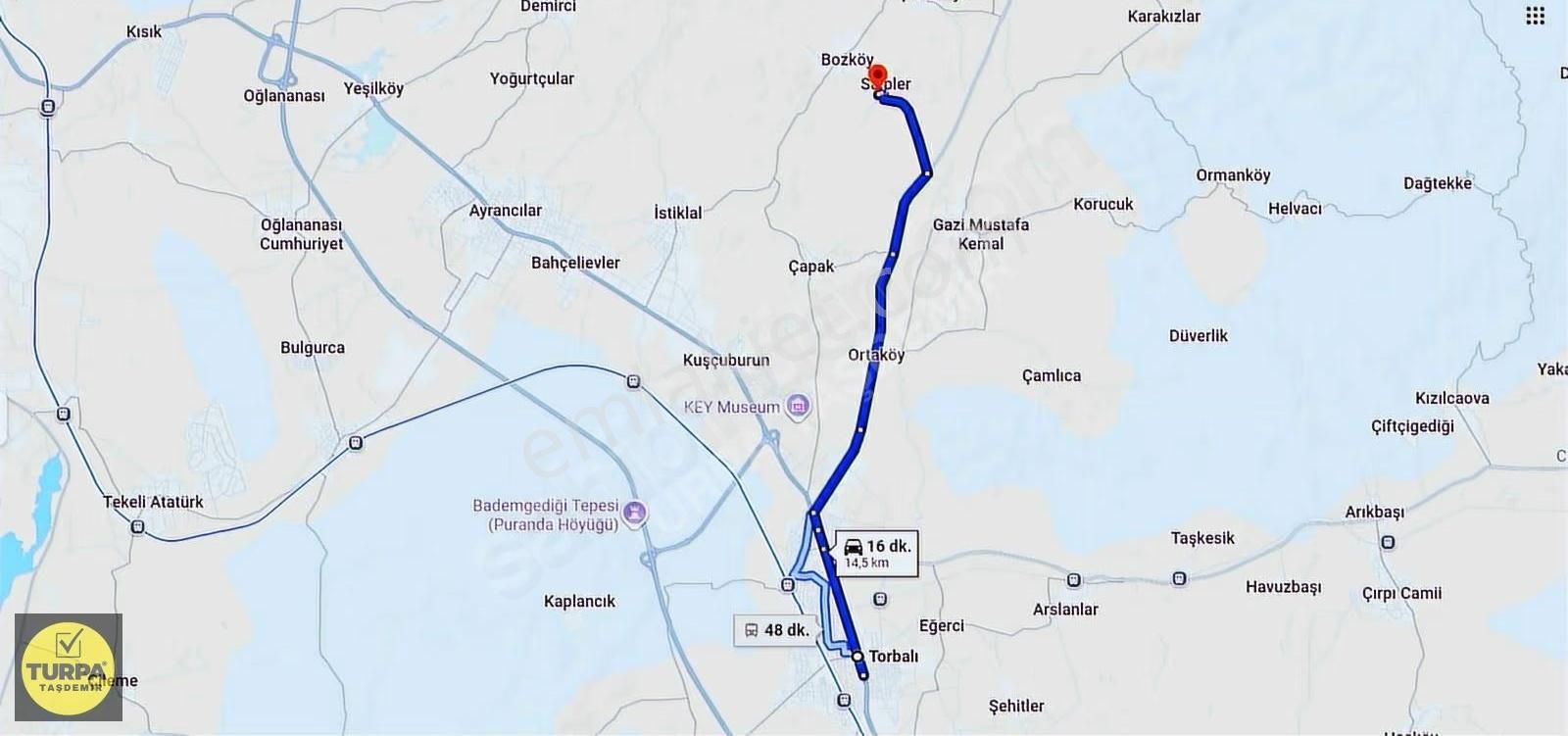 Torbalı Saipler'de Köyiçi İmar Dibinde Satılık 545 M² Tarla - Görsel 7