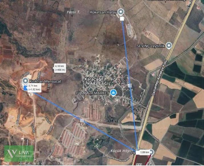 Satılık Cadde Üstü Roketsan Karşısı Tarla 50,461m2