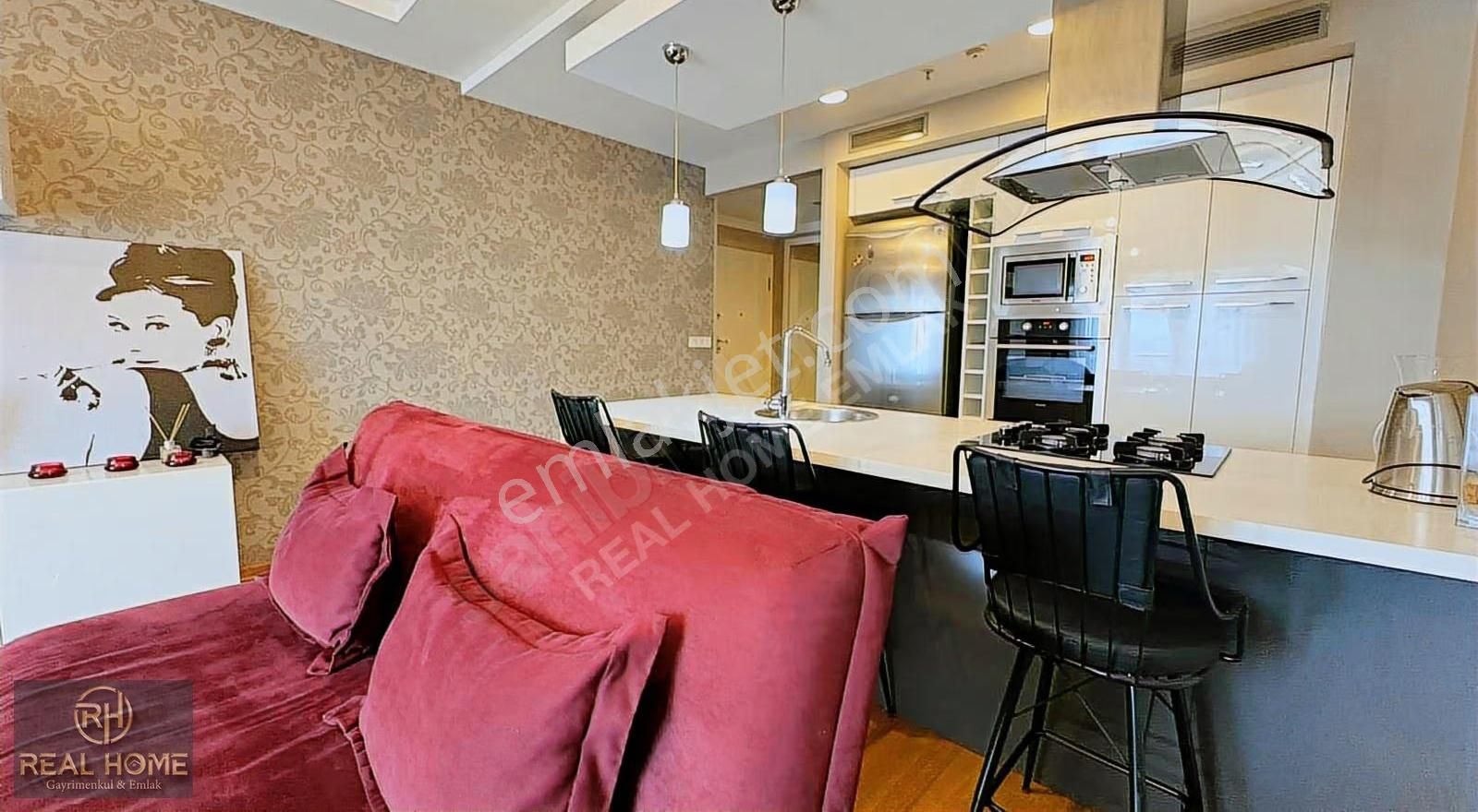 Avrupa Konutları 3'te Ara Kat, Full Eşyalı 1+1 Kiralık Daire - Görsel 33