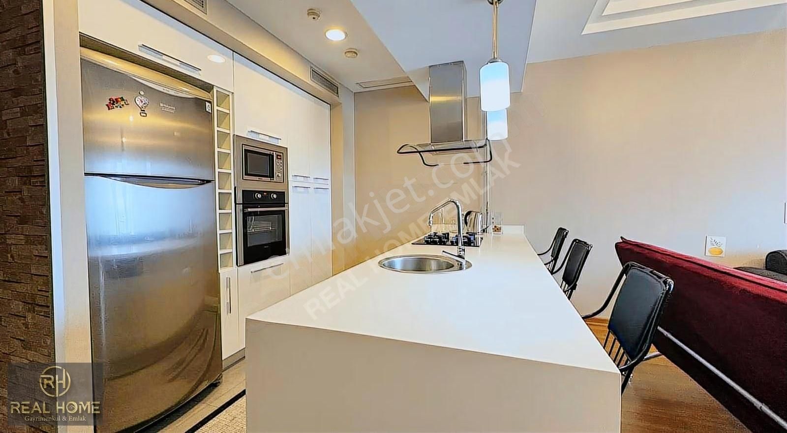 Avrupa Konutları 3'te Ara Kat, Full Eşyalı 1+1 Kiralık Daire - Görsel 15