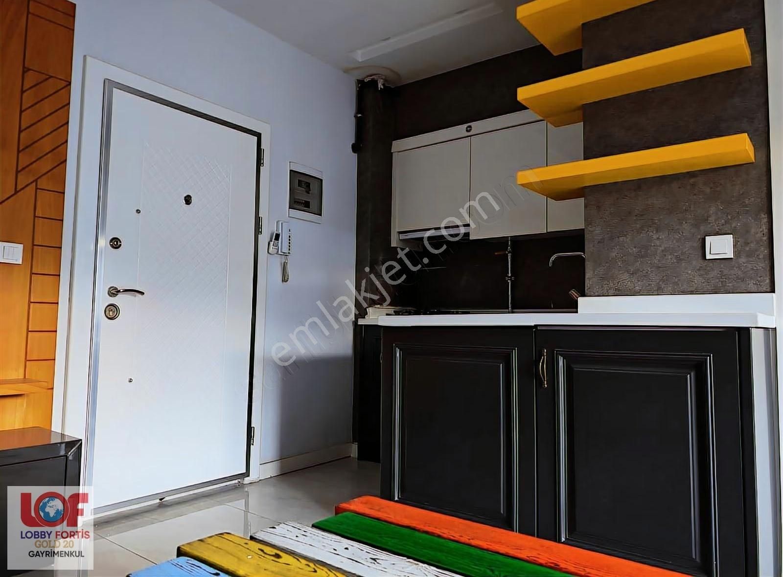 Lobby Fortis'ten Asmalıevler Point Kampüs'te 1,5+1 Satılık Apart - Görsel 14