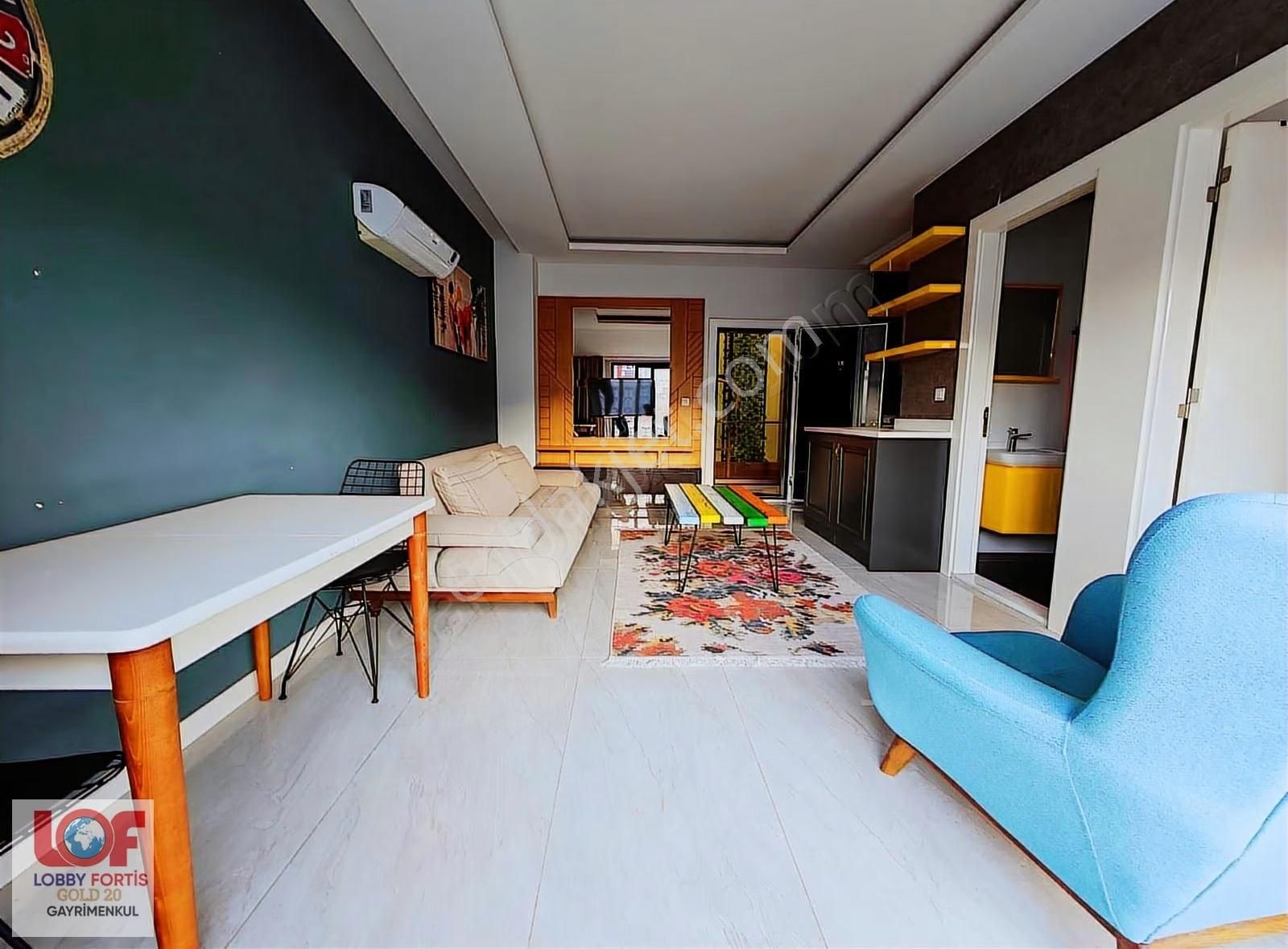 Lobby Fortis'ten Asmalıevler Point Kampüs'te 1,5+1 Satılık Apart - Görsel 18