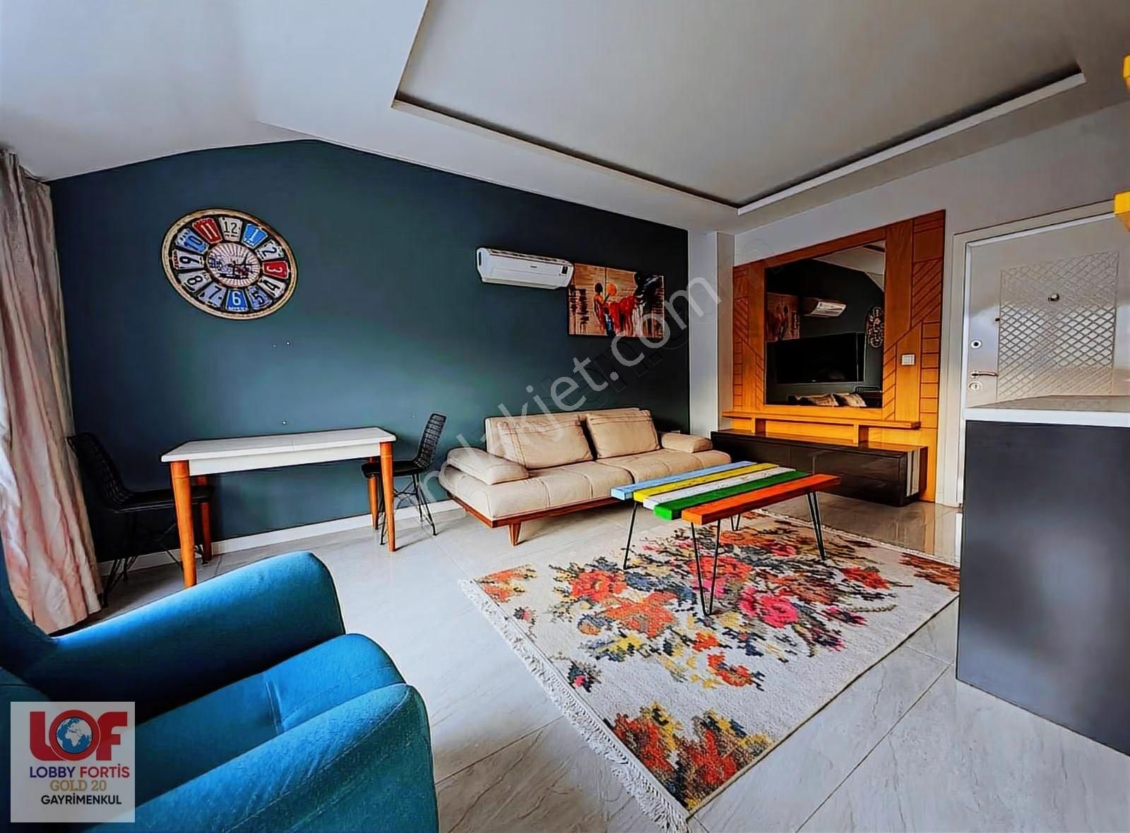 Lobby Fortis'ten Asmalıevler Point Kampüs'te 1,5+1 Satılık Apart - Görsel 21