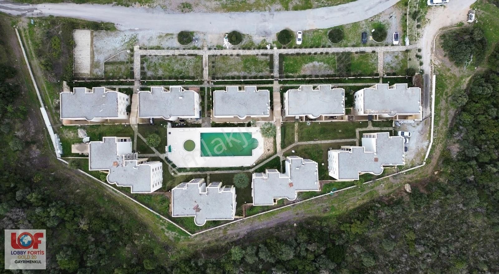 Lobby Fortis'ten Güllük'te Deniz Manzaralı 2+1 Satılık Yazlık - Görsel 16