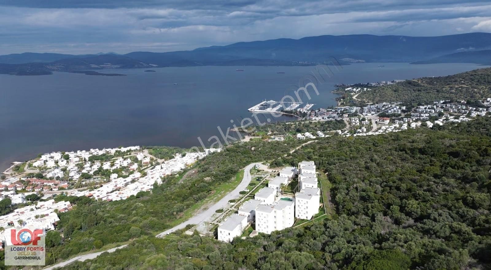 Lobby Fortis'ten Güllük'te Deniz Manzaralı 2+1 Satılık Yazlık - Görsel 13