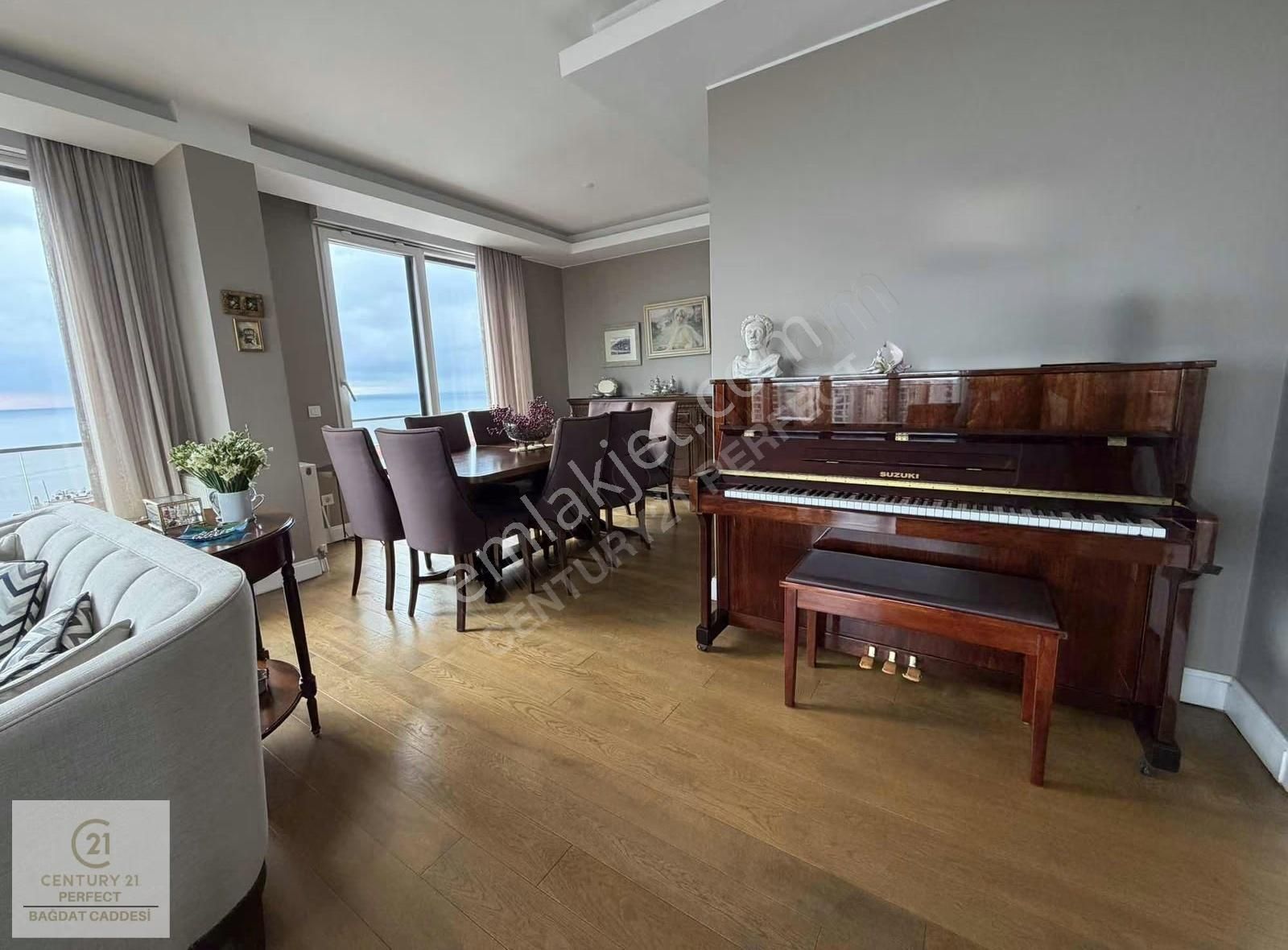 Caddebostan Sahilde Full Deniz Manzaralı 5+1 Dubleks Daire - Görsel 31