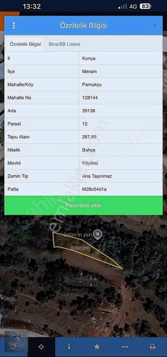 Pamukçu'da Müstakil Tapu 267 M² Bahçe Araç Takası Olur - Görsel 2