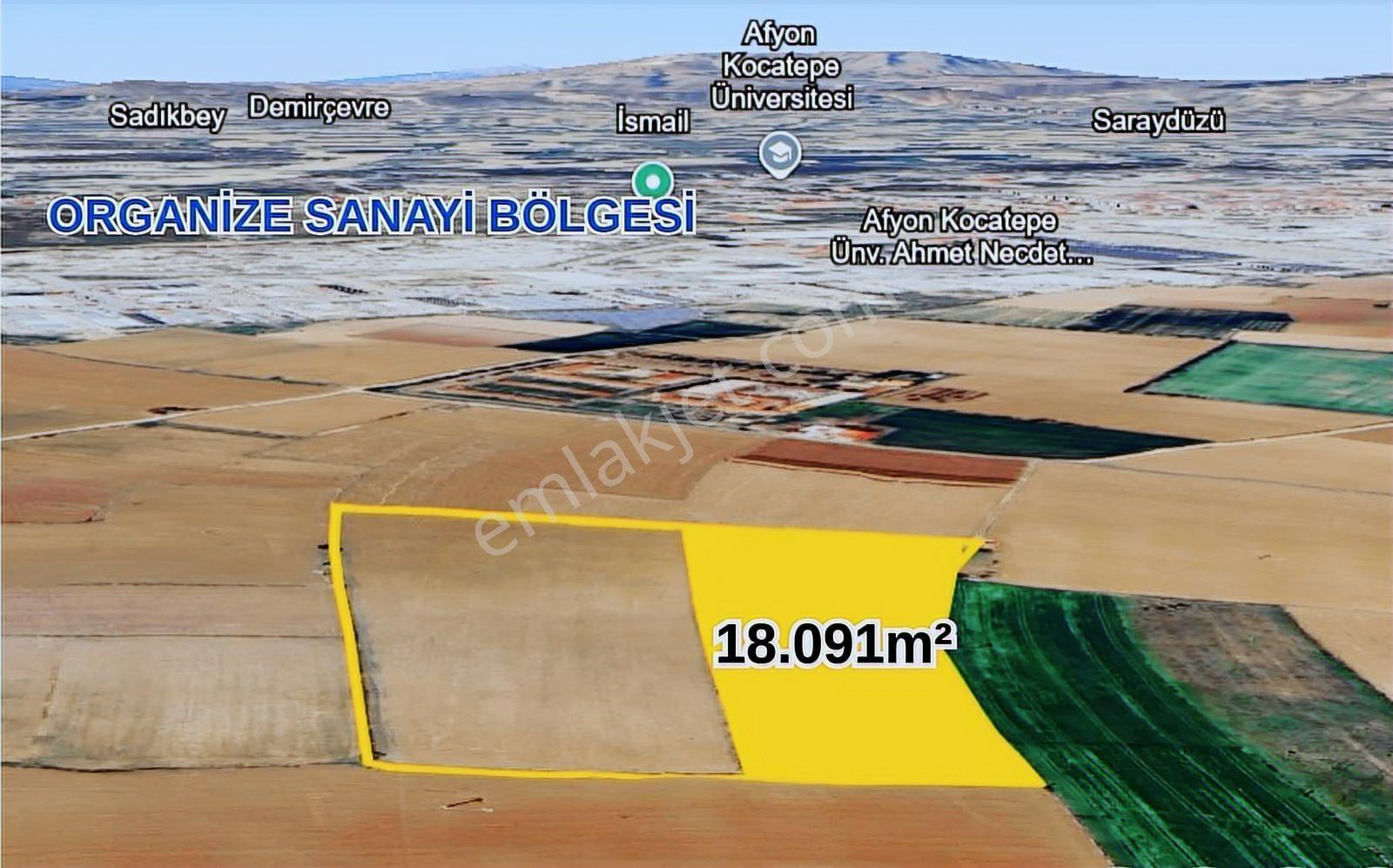 Afyon Osb Gelişim Sahası İçinde Büyük Metrajlı 2 Ayrı Parsel - Görsel 9