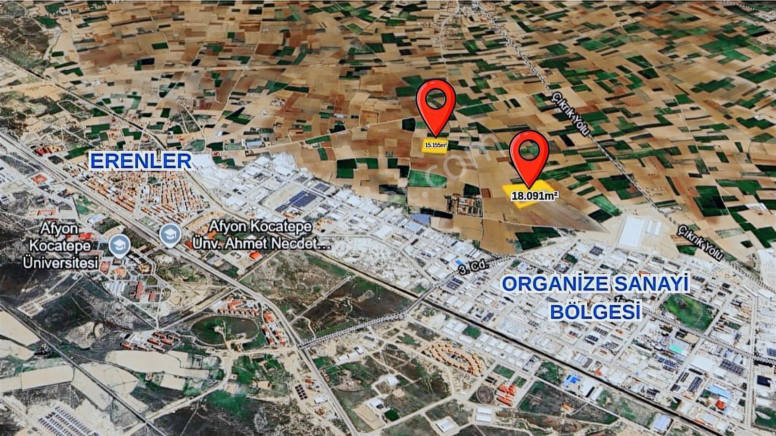 Afyon Osb Gelişim Sahası İçinde Büyük Metrajlı 2 Ayrı Parsel - Görsel 10