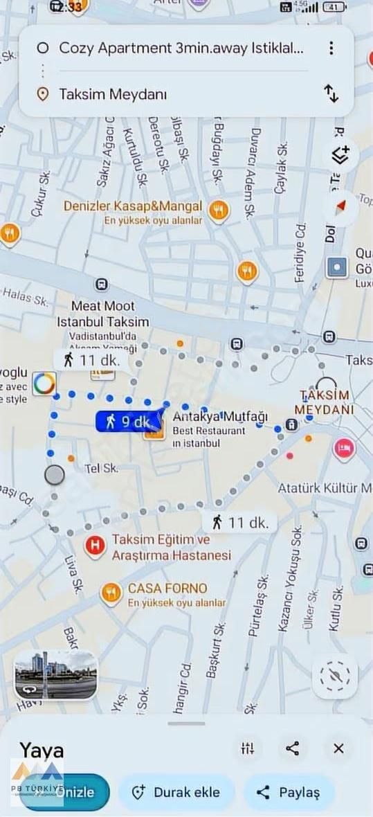 İstiklal Cad.'ne Yürüyerek 3 Dakika! Satılık 5 M2 Dükkan! - Görsel 12