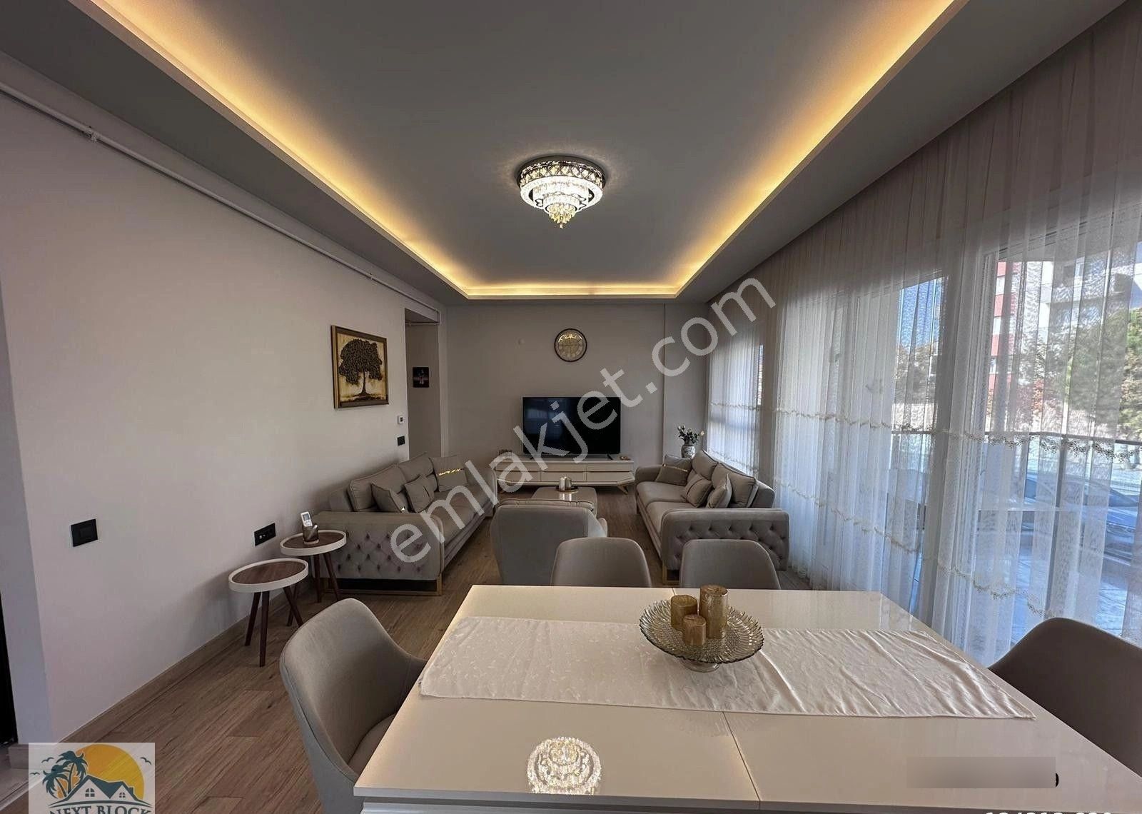 Kuşadası Egel Life Sitesi'nde 3+1full Eşyalı Daire - Görsel 17