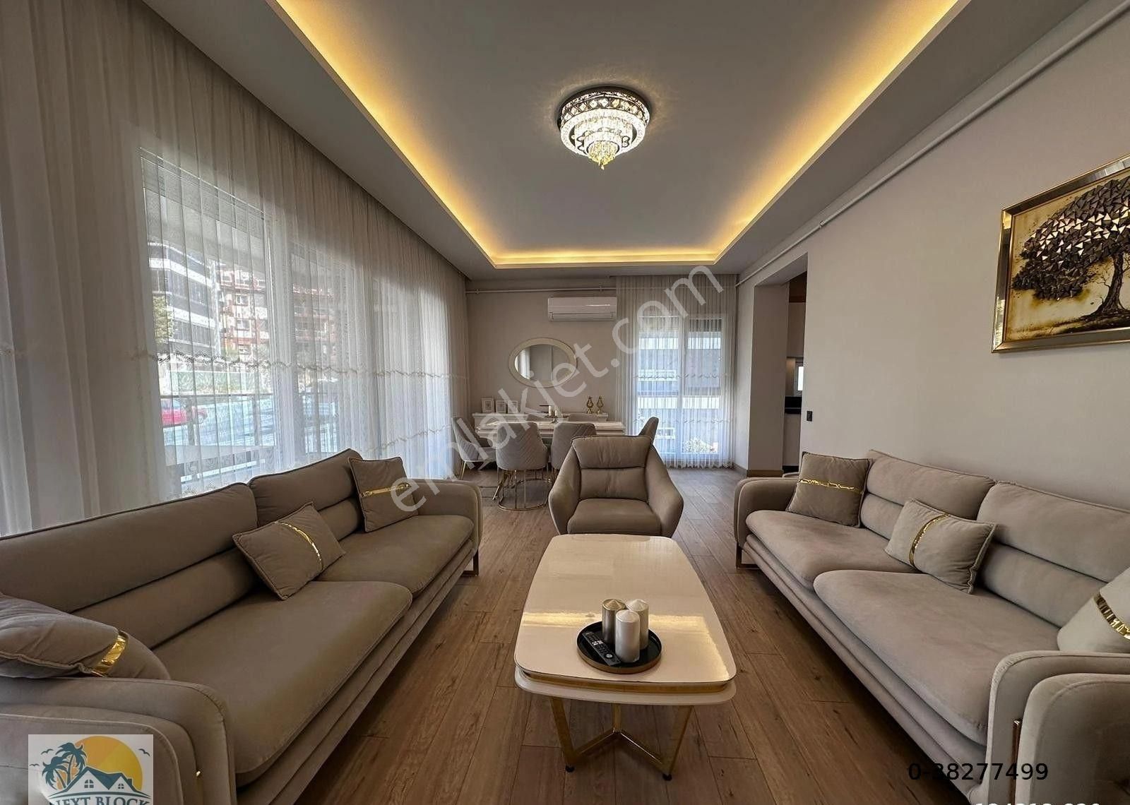 Kuşadası Egel Life Sitesi'nde 3+1full Eşyalı Daire - Görsel 24