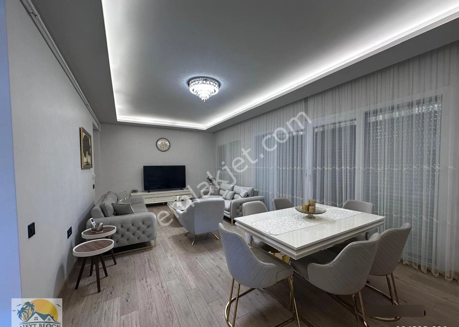Kuşadası Egel Life Sitesi'nde 3+1full Eşyalı Daire - Görsel 6