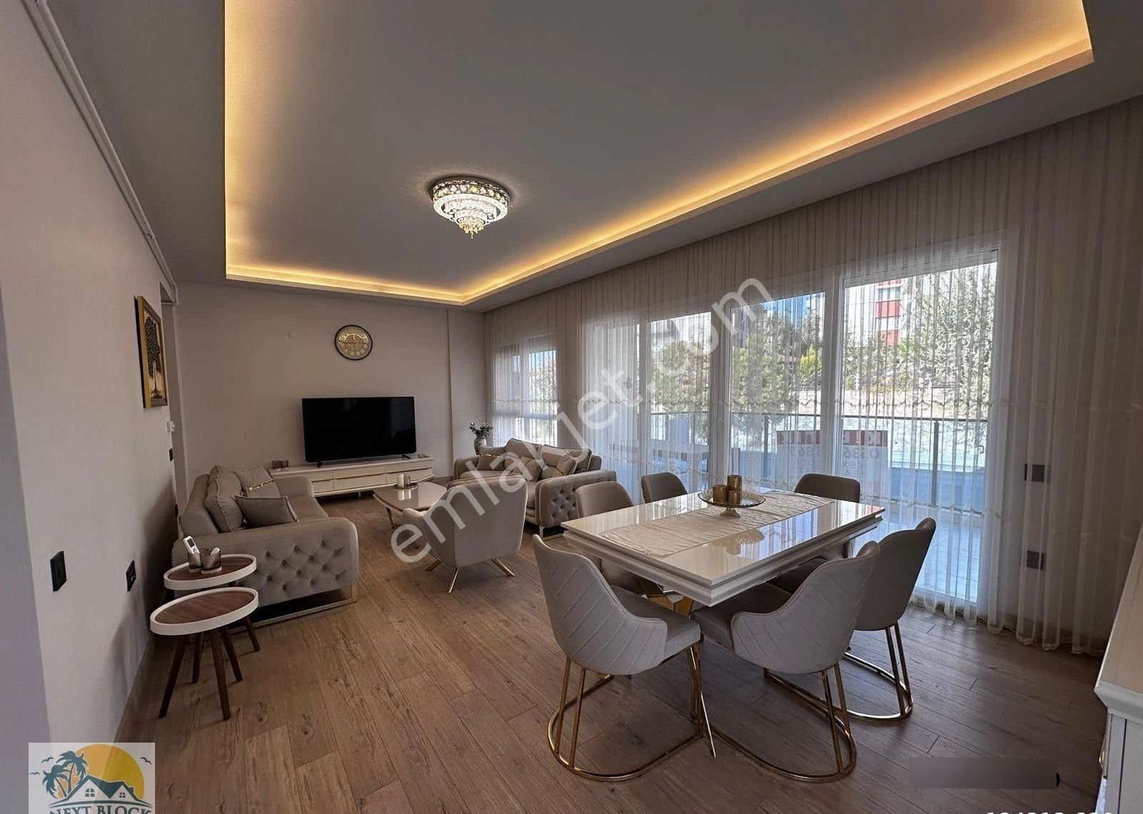 Kuşadası Egel Life Sitesi'nde 3+1full Eşyalı Daire - Görsel 23
