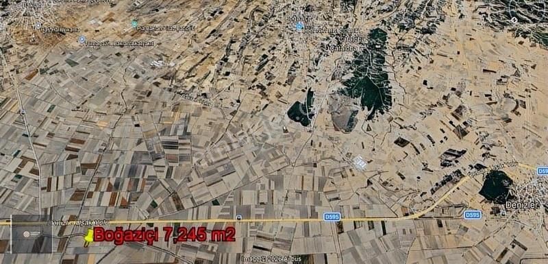 Denizli Baklan Boğaziçinde Satılık 7,245m2 Tarla - Görsel 3