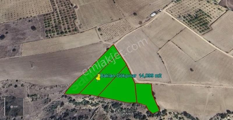 Denizli Baklan Gökpınarda Satılık Arazi (toplam 14.099 M²) - Görsel 4