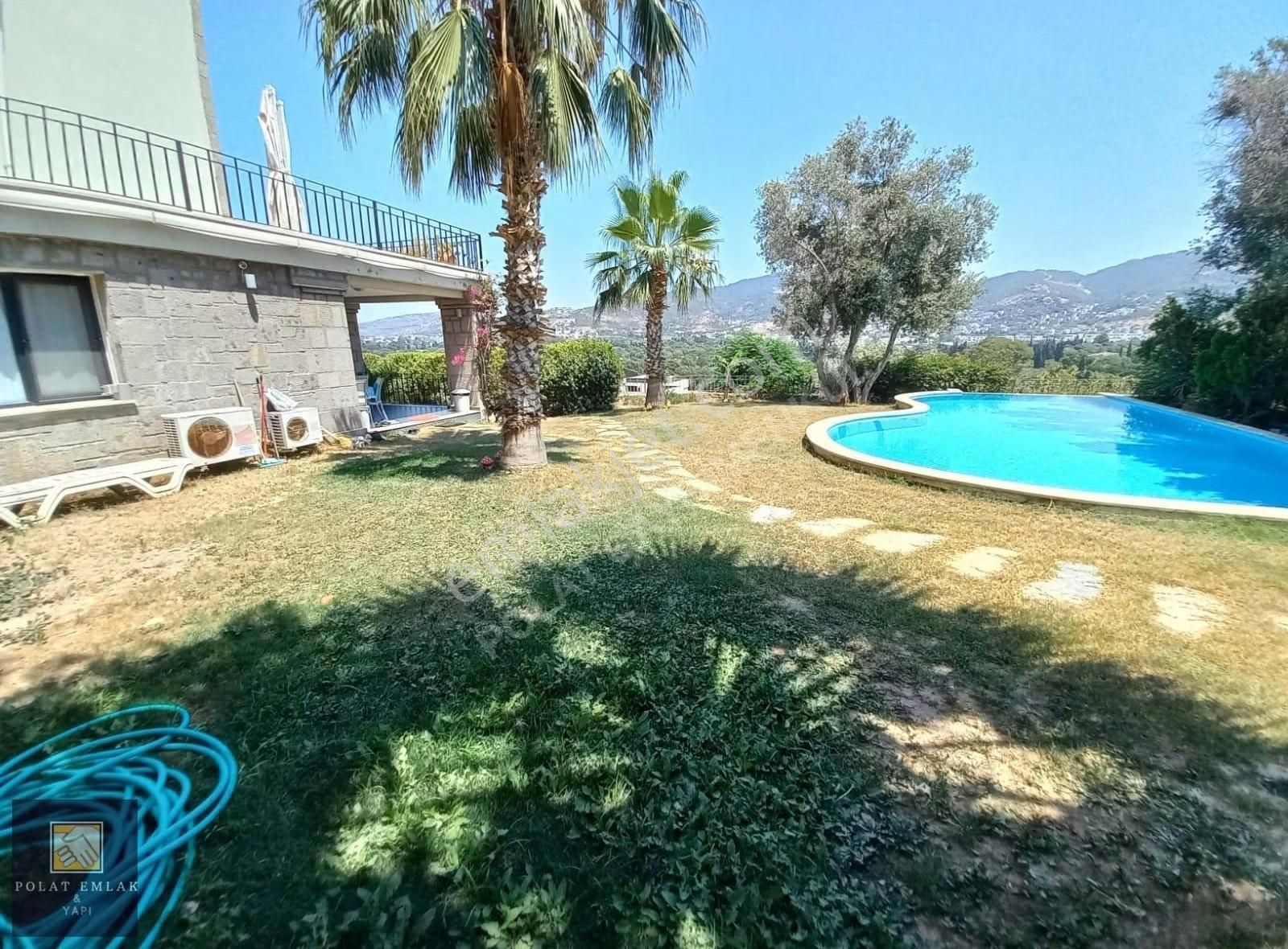 Bodrum'da- Kiralık Bahçe Katı-3+1-full Eşyalı-site İçerisinde
