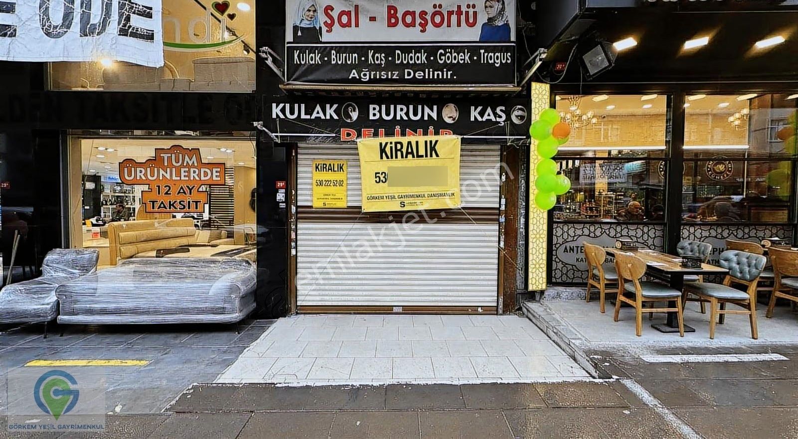 Şirinevler Mahmutbey Caddesi Yaya Ve Araç Trafiği Üzeri İşyeri
