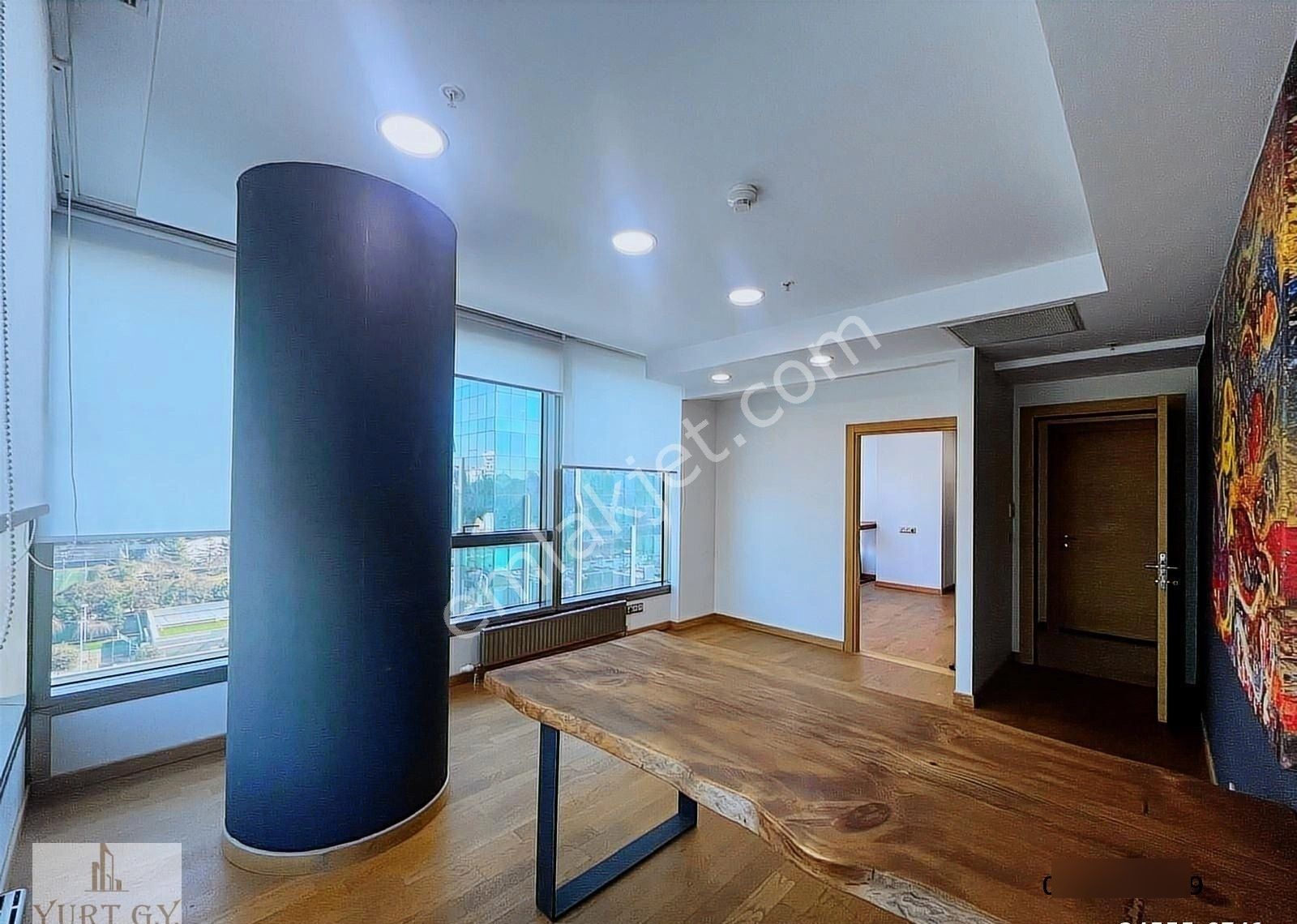 Nish İstanbul 112 M2 Kısmi Mobilyalı 2+1 Kiralık Ofis - Görsel 9