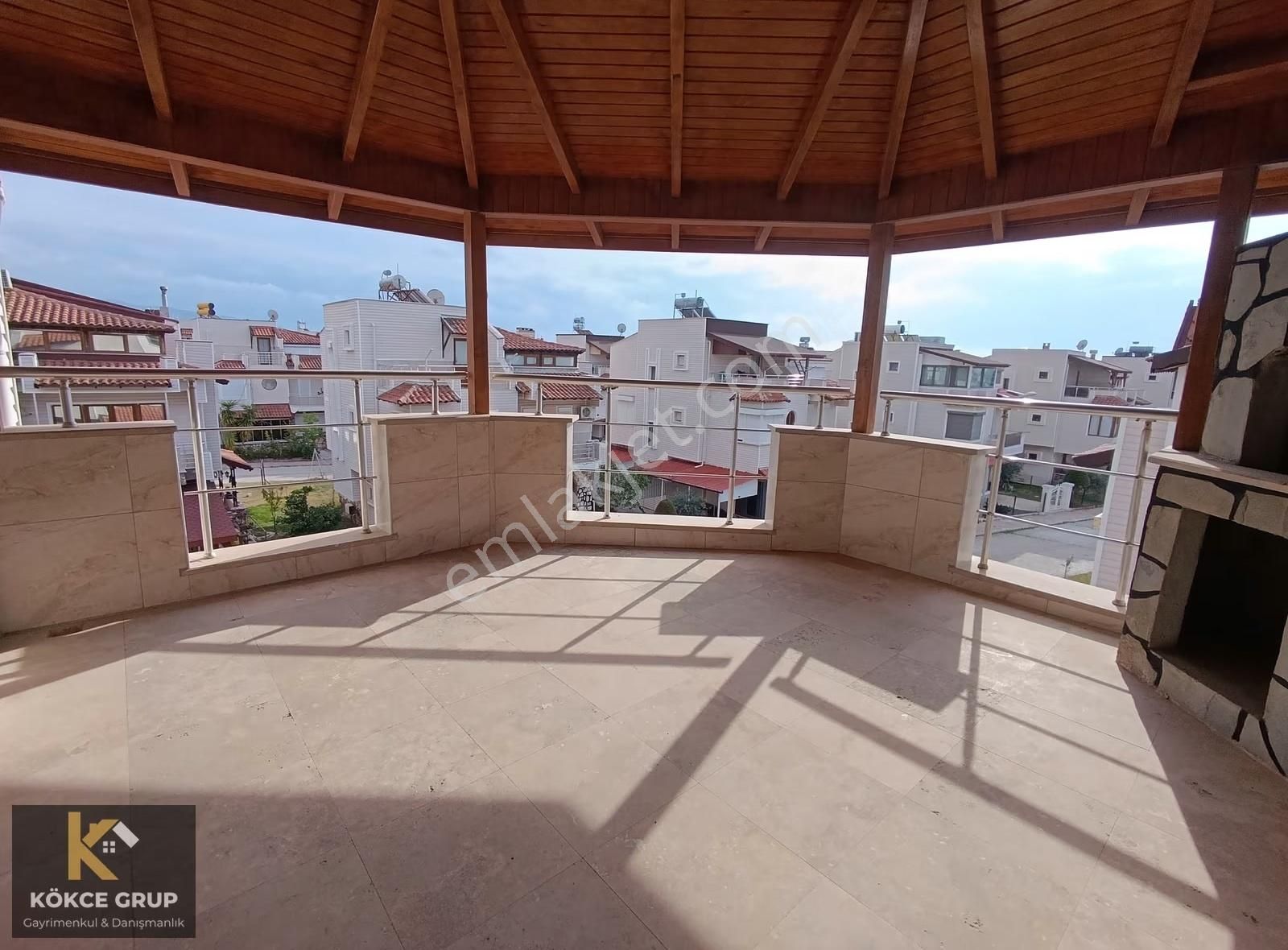 Kökce'den Arsa Payı Büyük Köşe Villa Deniz Manzaralı - Görsel 16