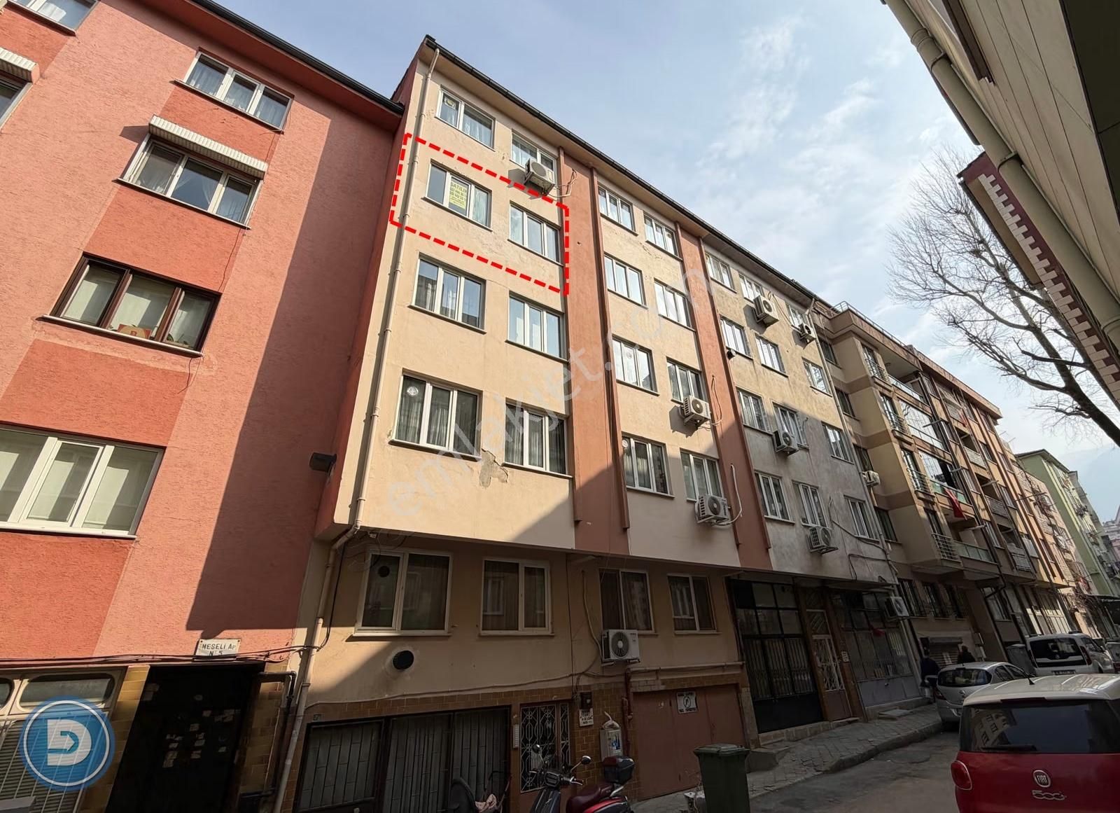 Yıldırım Belediyesine Komşu Satılık 2+1 4. Kat Ferah Daire