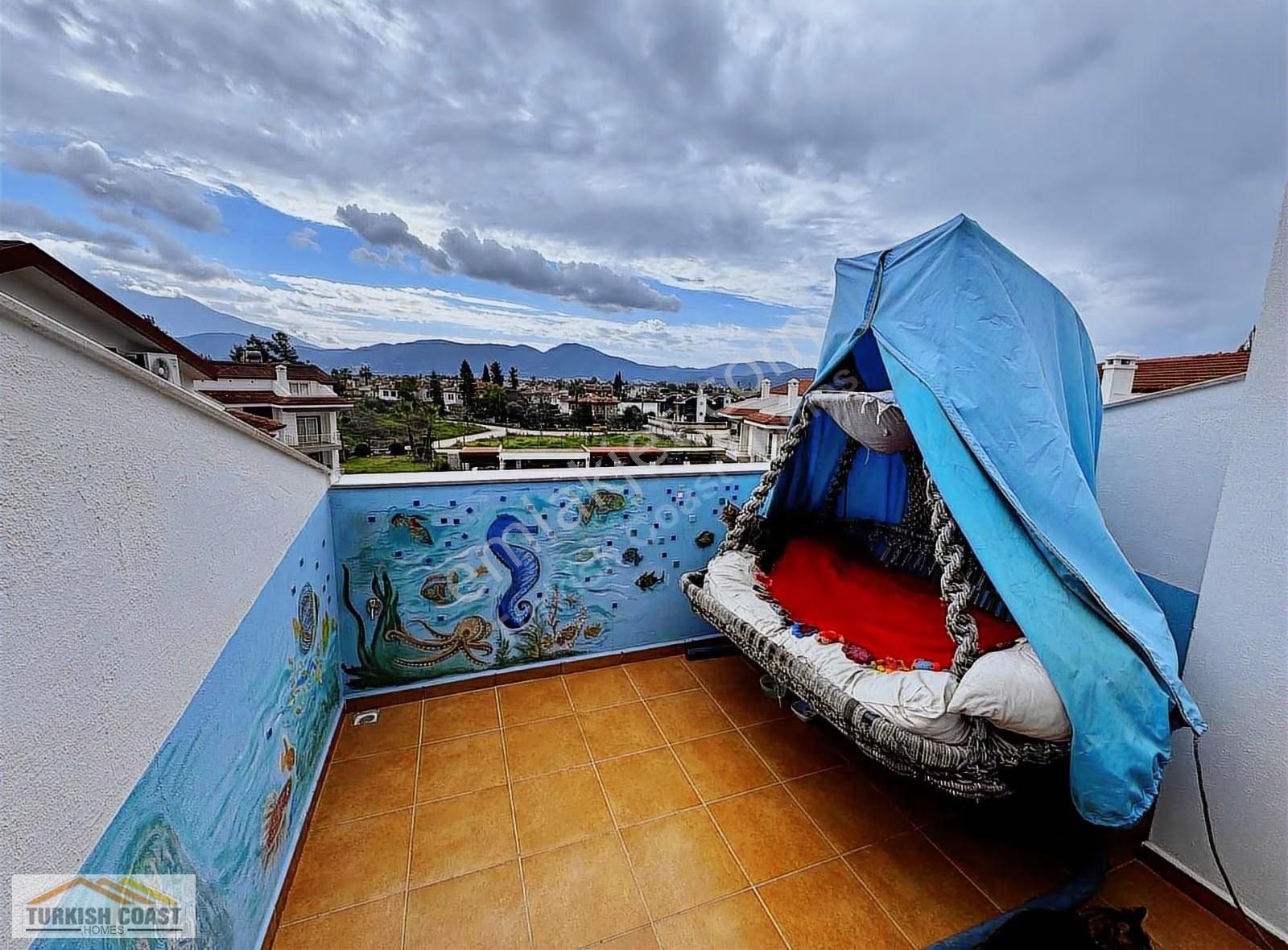 Fethiye Çalışta Havuzlu Sitede 3+1 Çatı Dubleks Satılık Daire - Görsel 15
